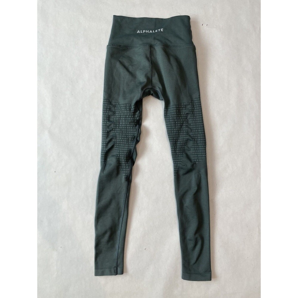 Women's Alphalete Amplify Leggings ID00037 Size Small Charcoal